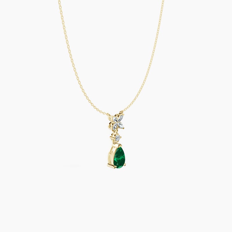 Mariposa Drop Necklace