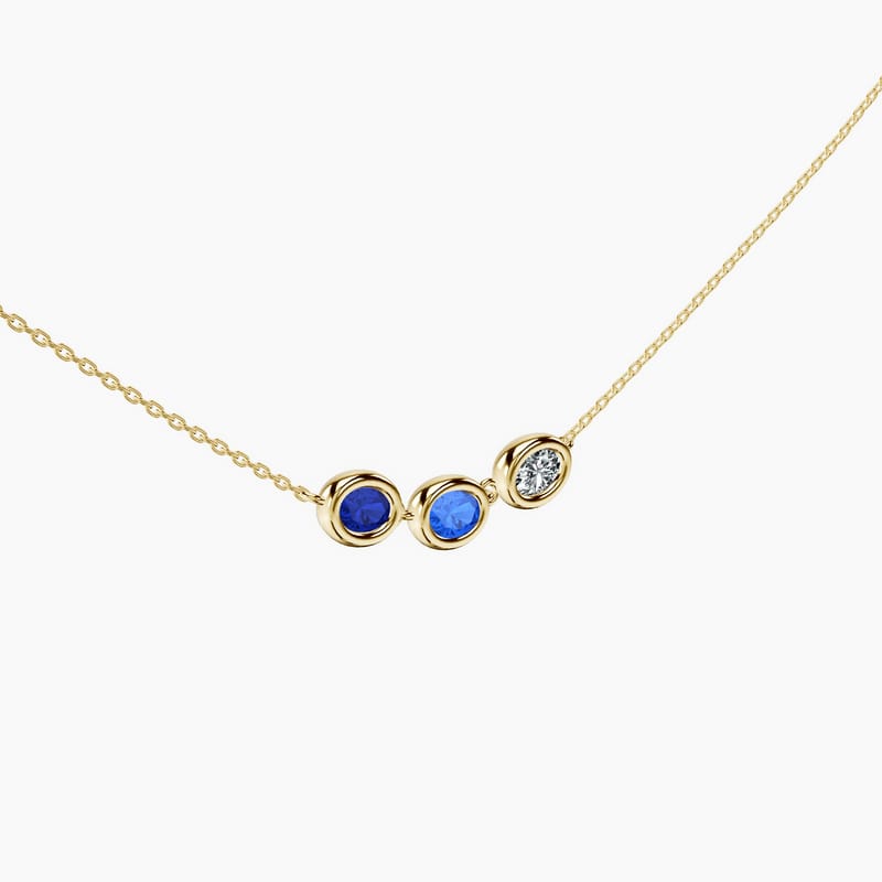 Trinity Oval Necklace