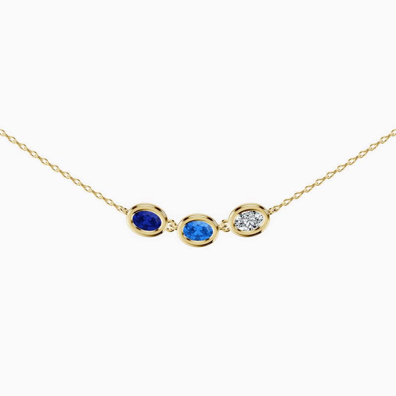 Trinity Oval Necklace