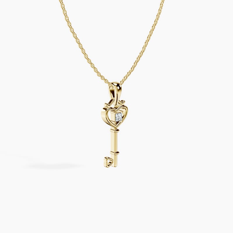 Amora Key Necklace