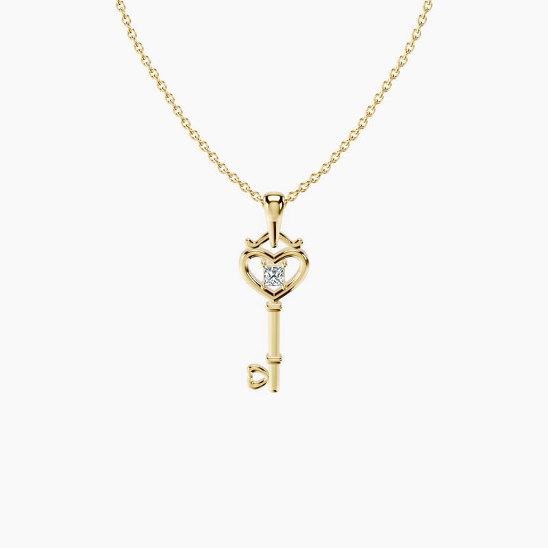 Amora Key Necklace