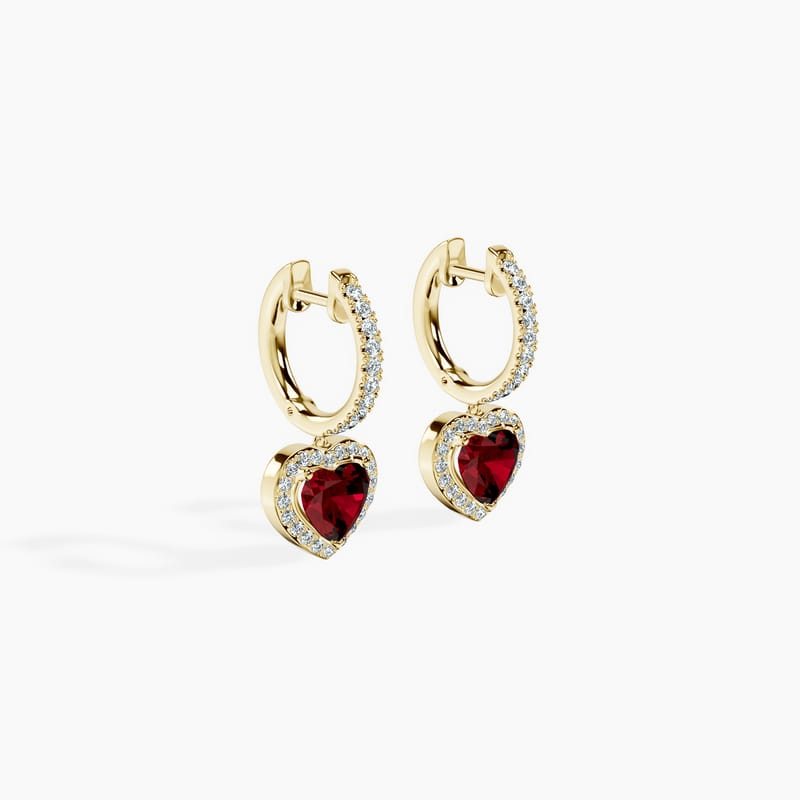 Mira Heart Halo Hoops