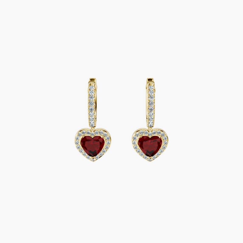 Mira Heart Halo Hoops