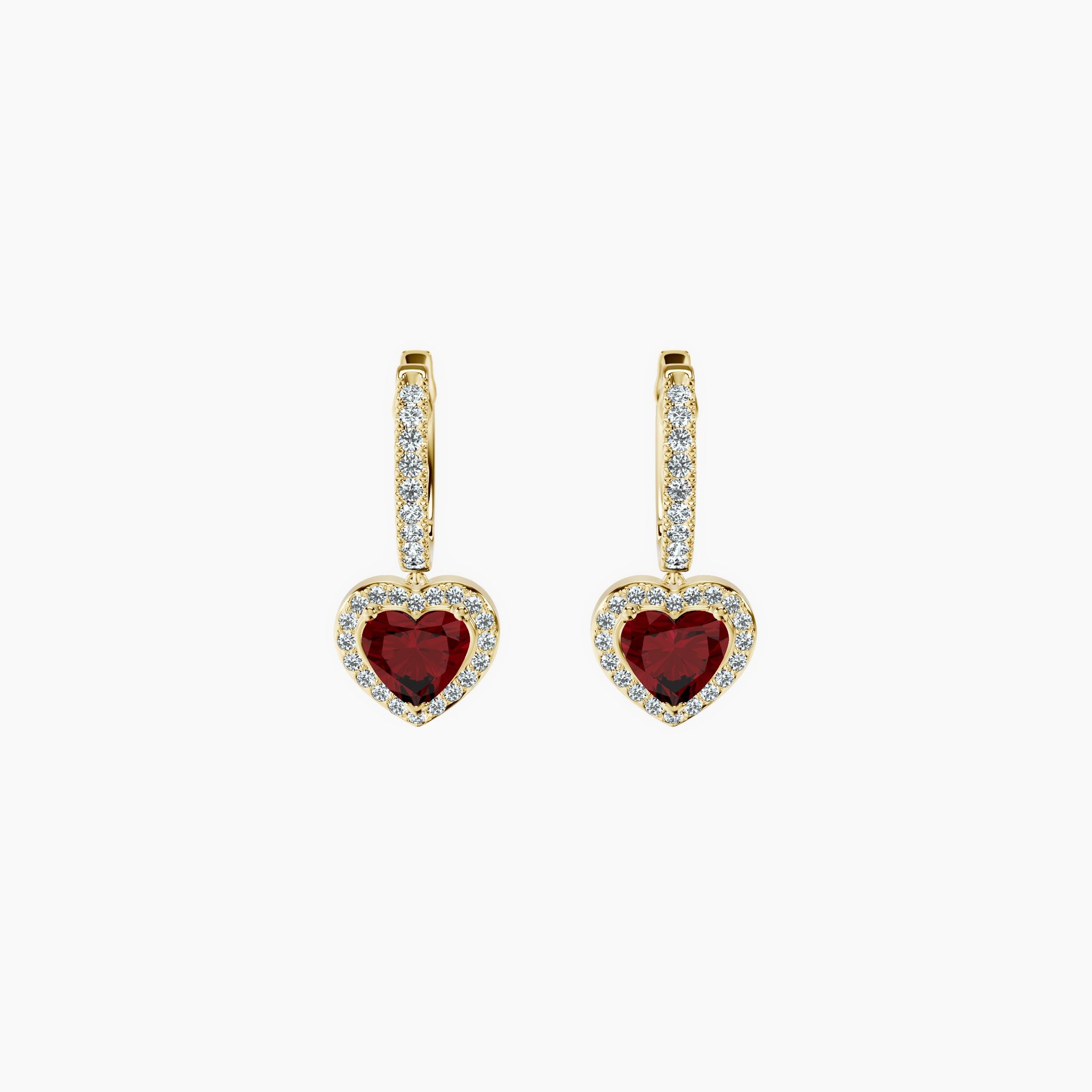 Mira Heart Halo Hoops