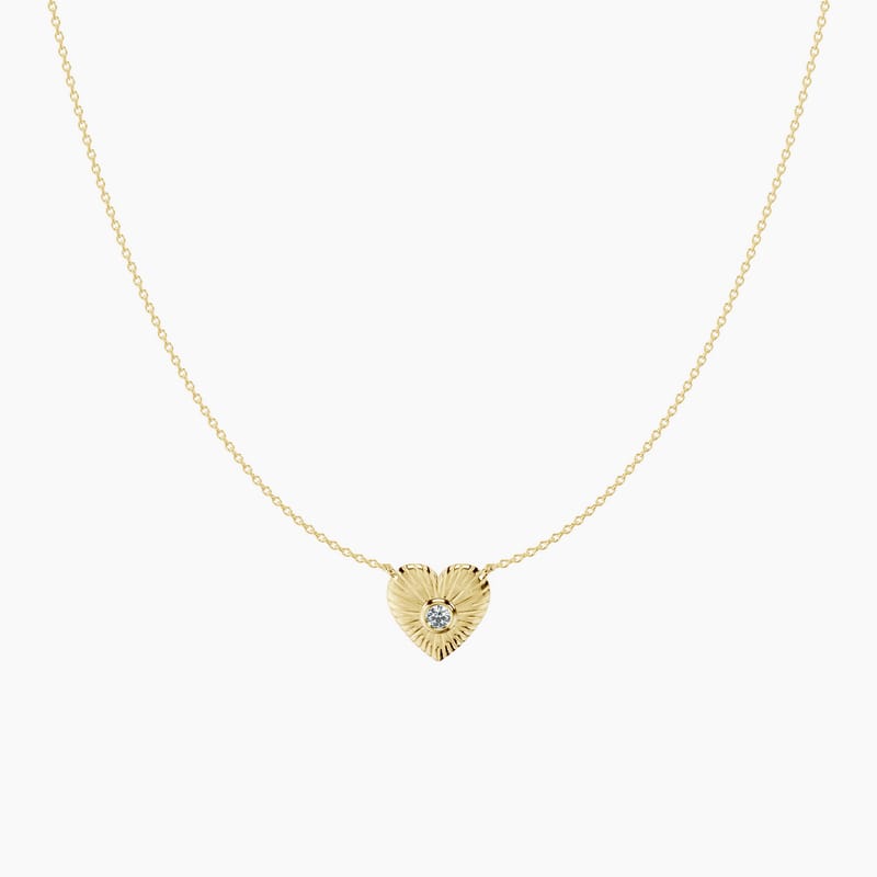 Soleil Heart Necklace