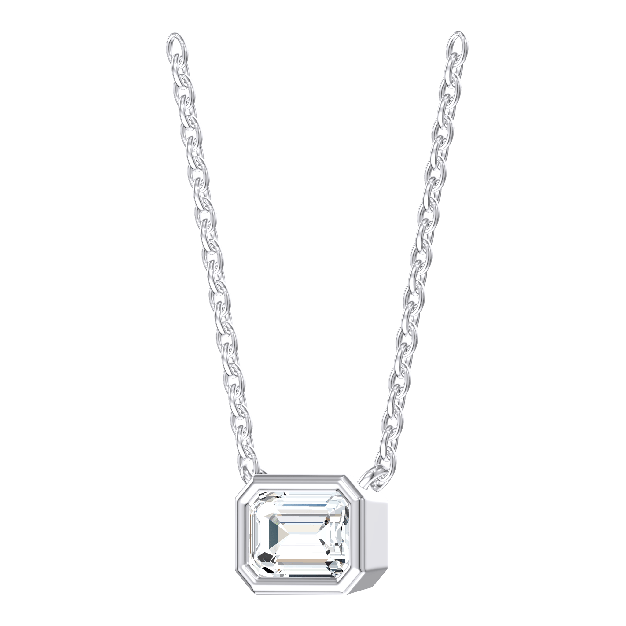 Aya Emerald Necklace